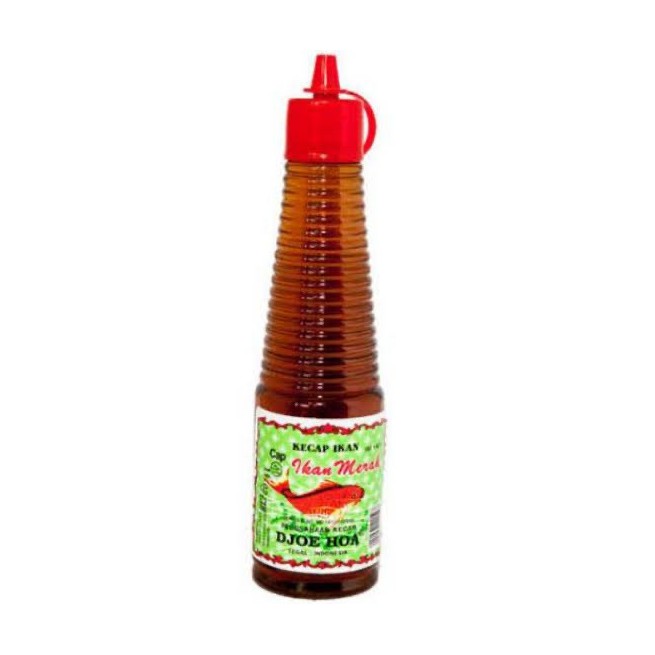 Kecap Ikan cap Ikan Merah Djoe Hoa / Hwa 140 mL