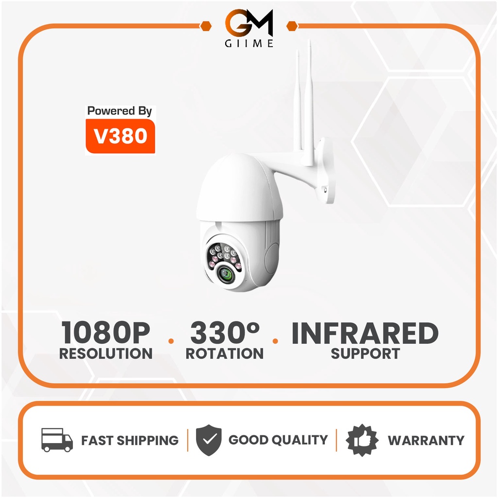 Giime.Id - Astro Cctv Camera Outdoor Waterproof Camera 3Mp Infrared Onvif Connect Nvr Dvr