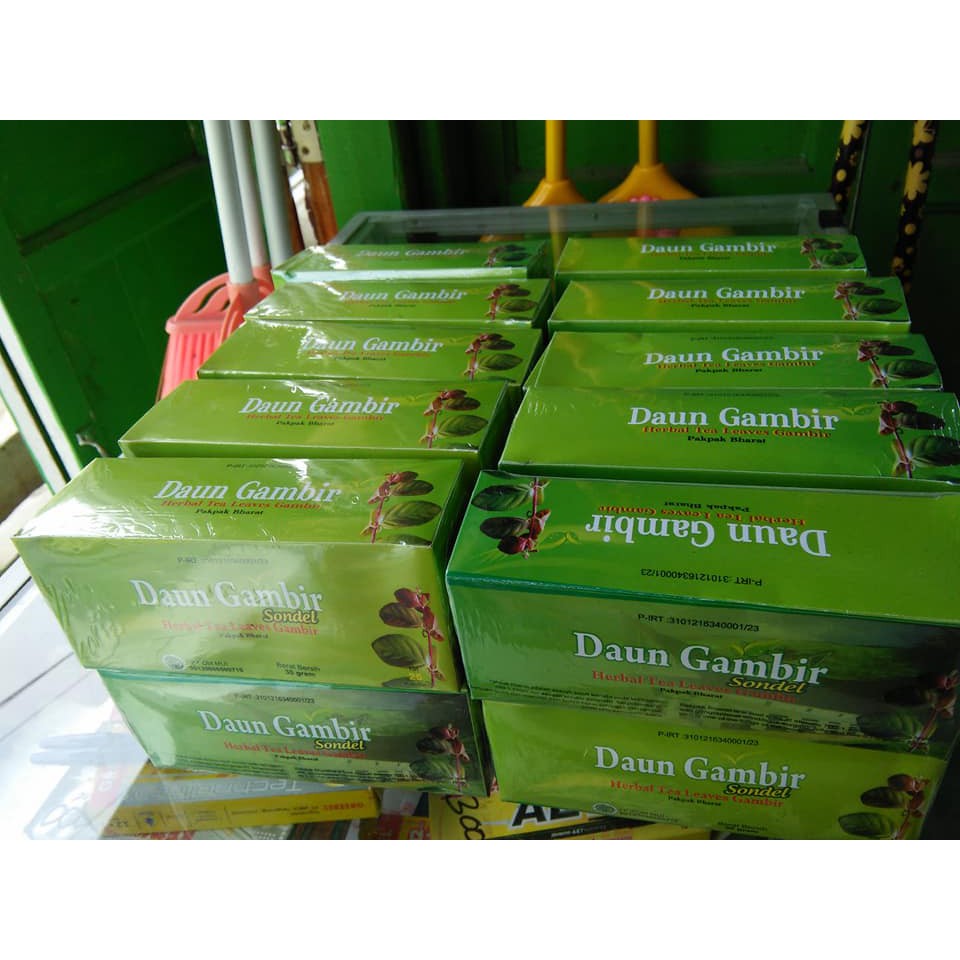 

Teh Daun Gambir Sondel(Herbaltealeavesgambir)