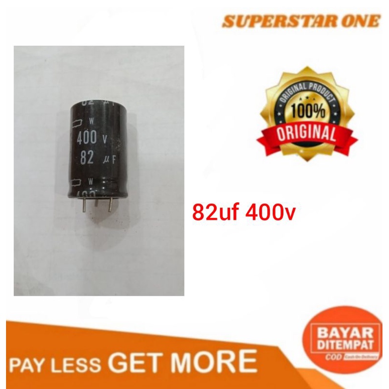 elco kapasitor 82uf/400v
