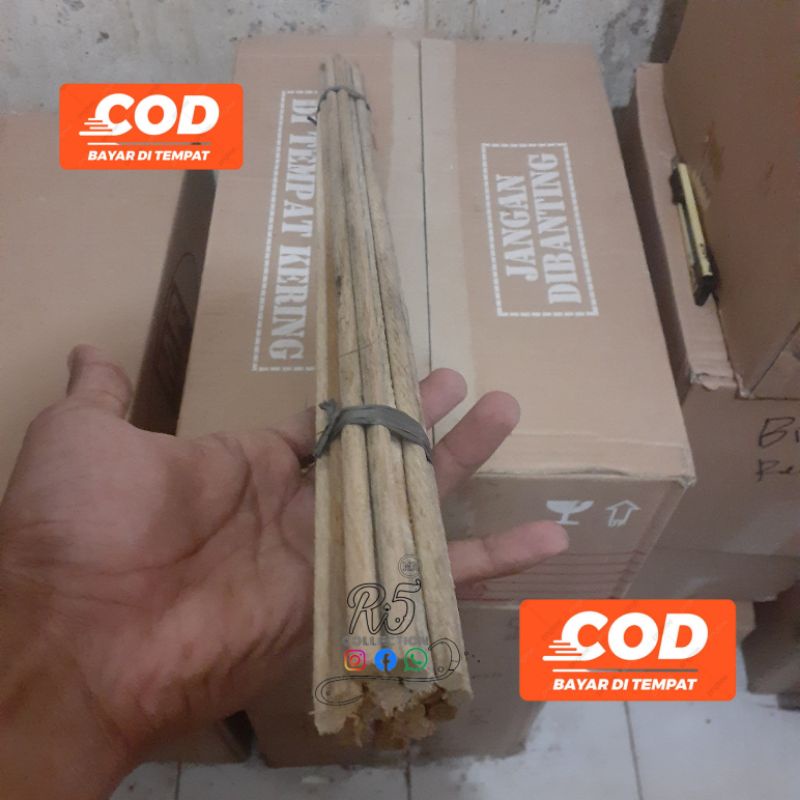 DOWEL KAYU JATI 6MM