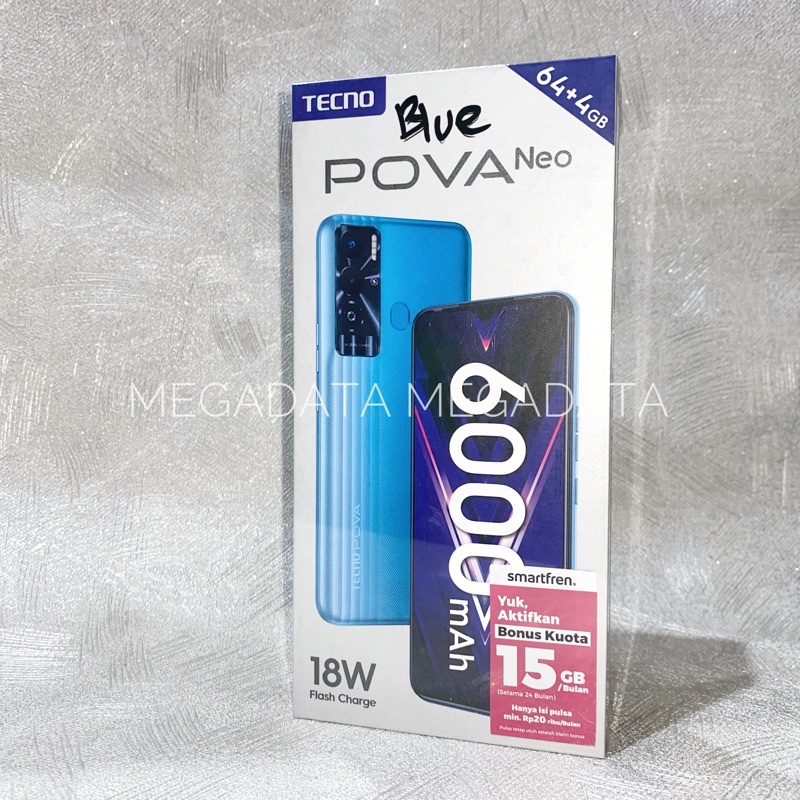 HP TECNO POVA NEO 4GB / 64GB - MEGA DATA