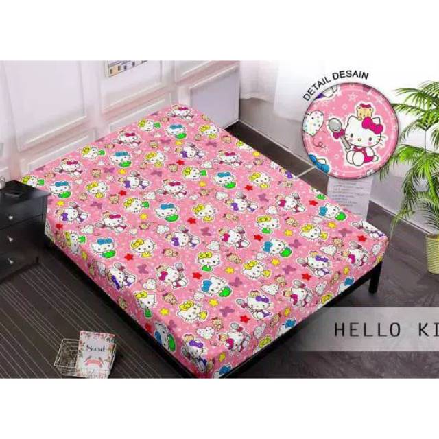 Sale sprei waterprof doraemon dan hellokity 180