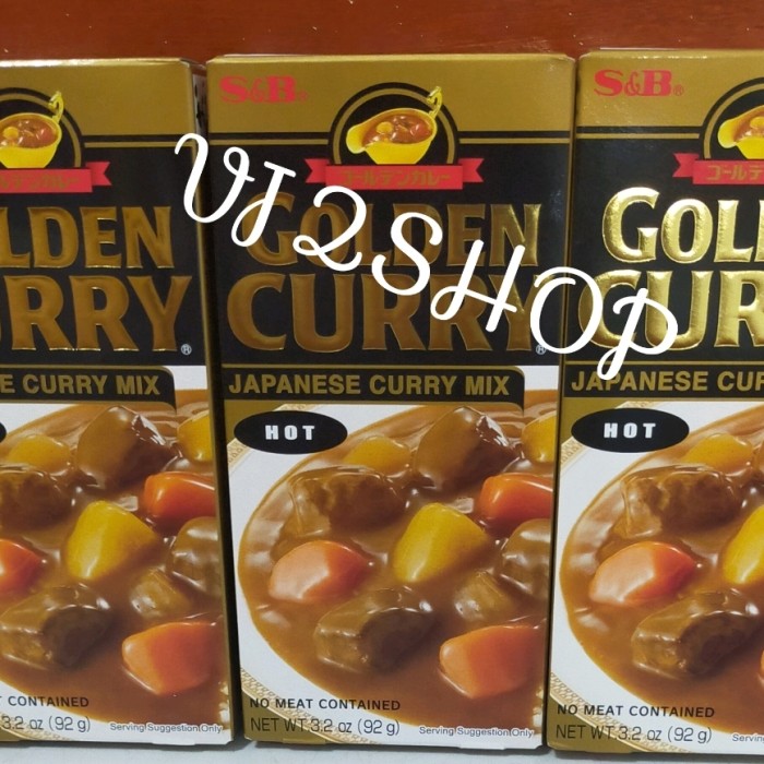 

Ready- S&B Golden Curry 92 Gr Goldencurry Jepang - Hitam/Pedas