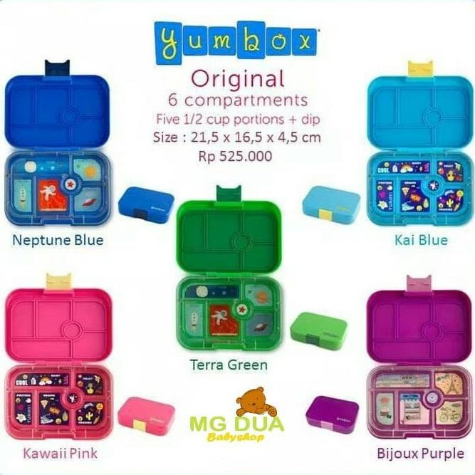 Yumbox Original / Kotak bekal makan