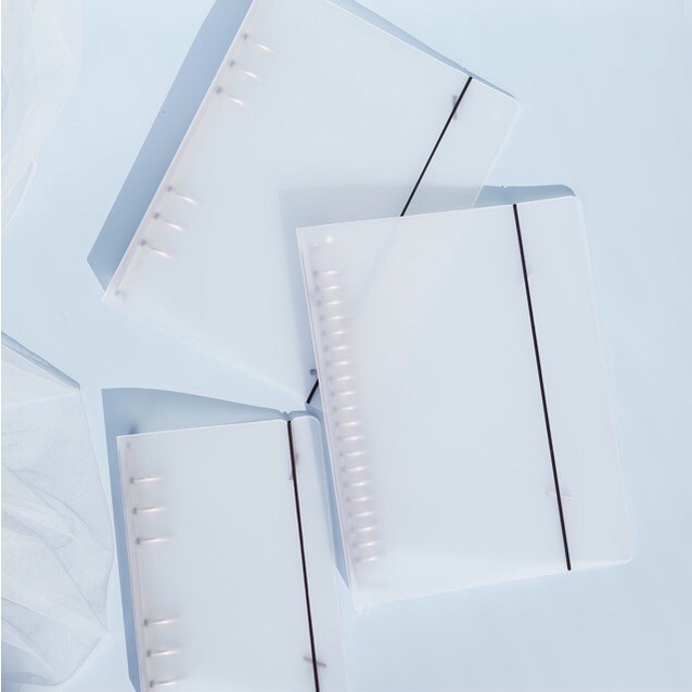 

Segera Miliki Cover Binder Transparant Doff-Matte 6 Rings A5 & A6 Muji Style Bagus