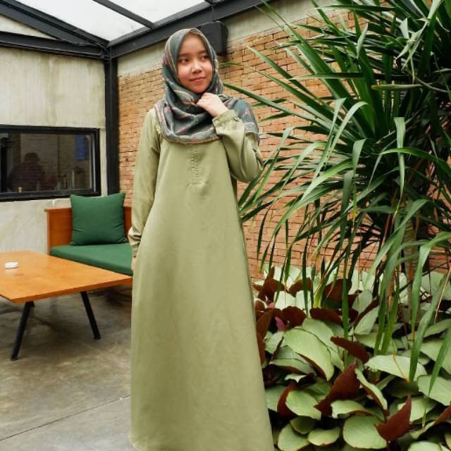 Cairo Abaya Asparagus (Rathanassa.Id)