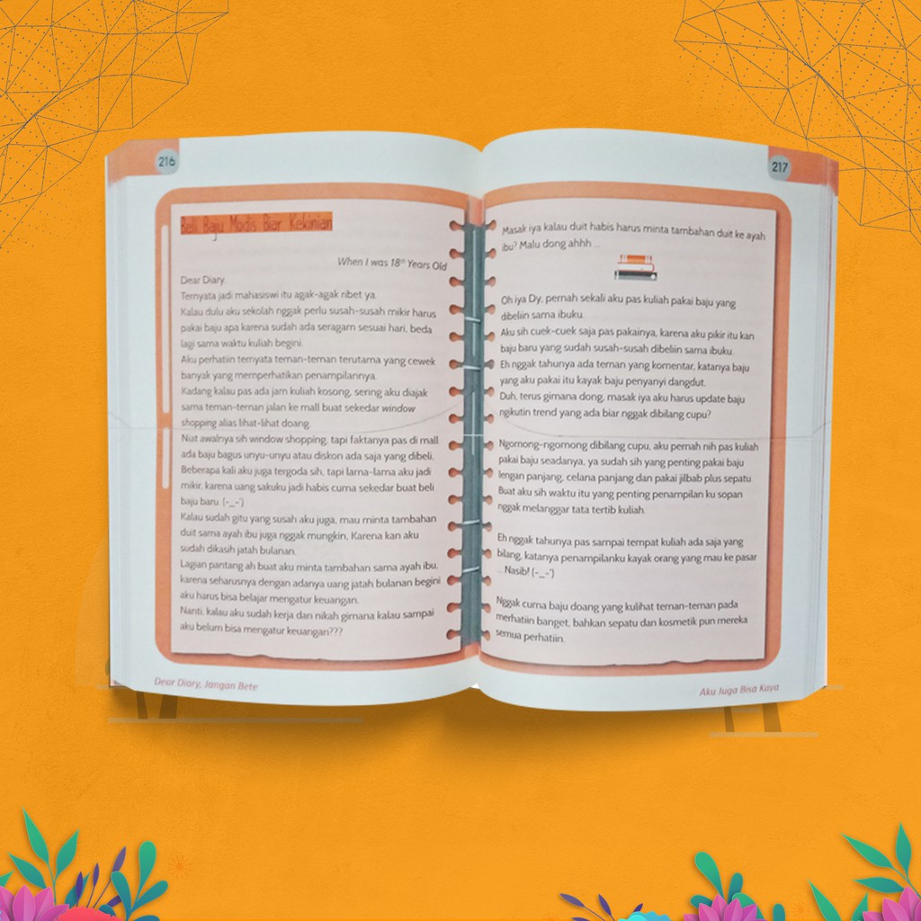 Buku Motivasi Islam Dear Diary Jangan Bete Shopee Indonesia