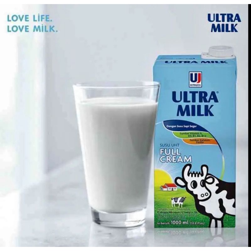 

Susu UHT Full Cream Ukuran 1L