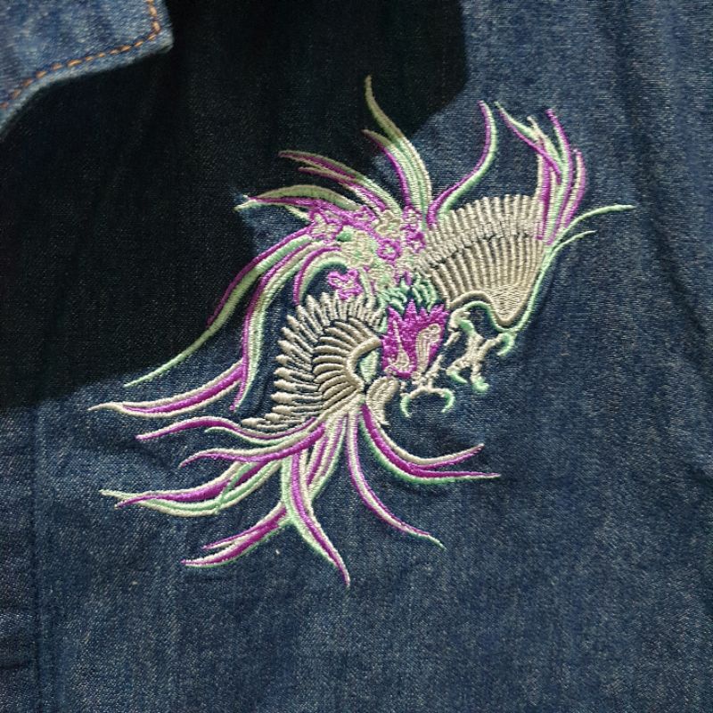 kemeja sukajan evisu XL