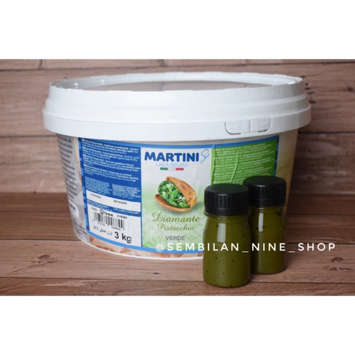 

ORIGINAL MURAH 50 Gram Pure PISTACHIO PASTE Master Martini 100% Pasta Pistasio