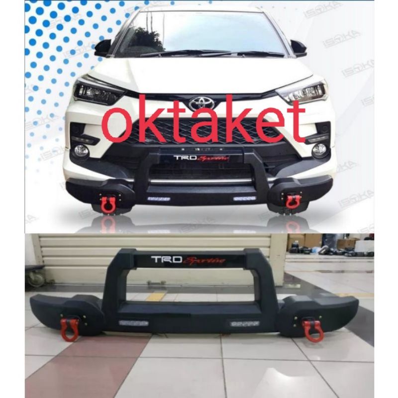 tanduk depan bumper depan Raize Rocky 2021 model Giga