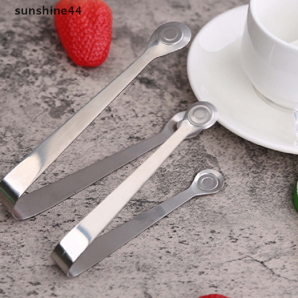 Sunshine Klip Penjepit Es Batu / Roti / BBQ Bahan Stainless Steel