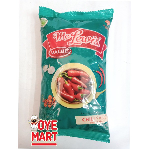 MCLEWIS CHILI SAUCE 500GR SAUS SAMBAL PEDAS ASLI HARGA PROMO