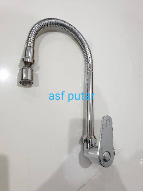 Kran Air Angsa Fleksibel - Kran Angsa Pipa Biasa - Kran Dapur - Keran Cuci Piring Bagus MURAH