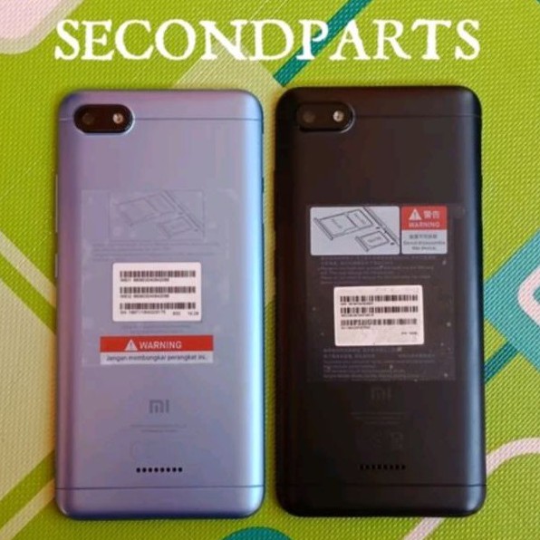 CASING BACKDOOR TUTUP BELAKANG XIAOMI REDMI 6A ORIGINAL COPOTAN