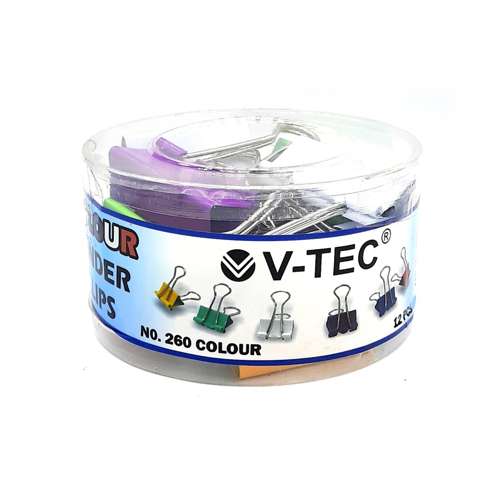 

V-TEC BINDER CLIP WARNA NO. 260