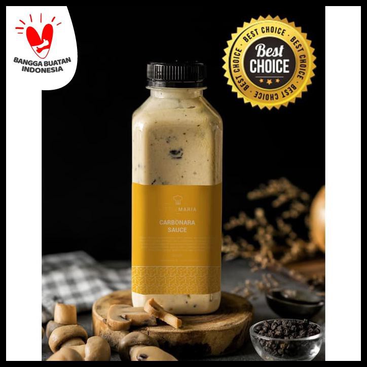 

Terbatas - Littlemaria Carbonara Sauce/Saus Carbonara 500G