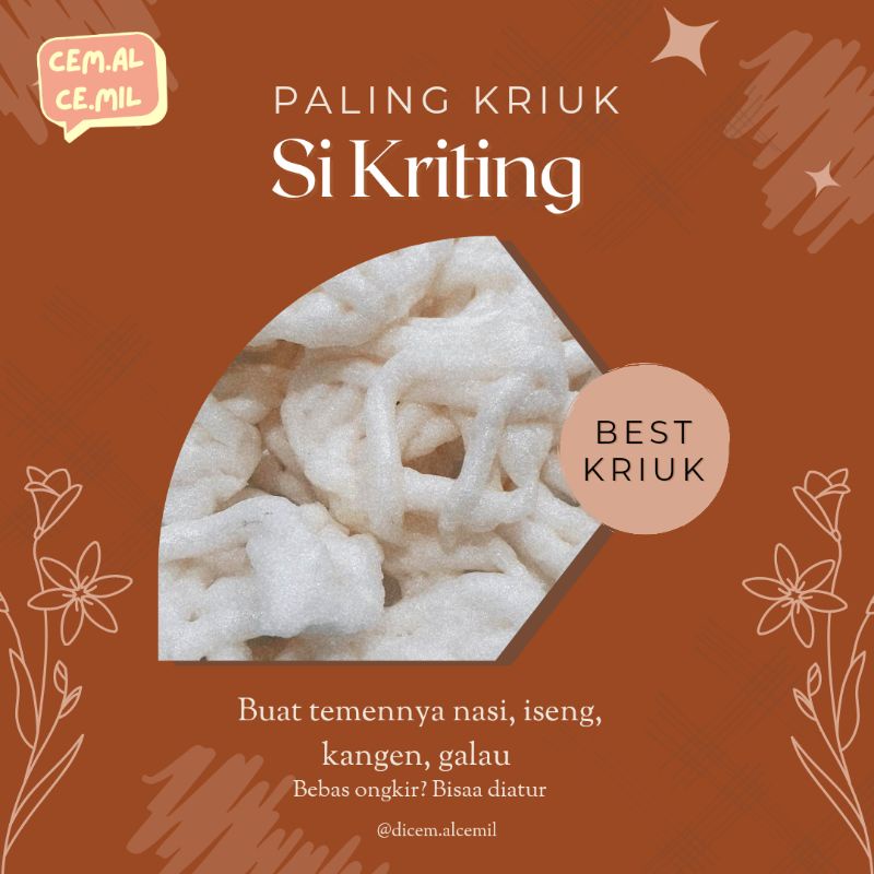 

Kerupuk Kriting