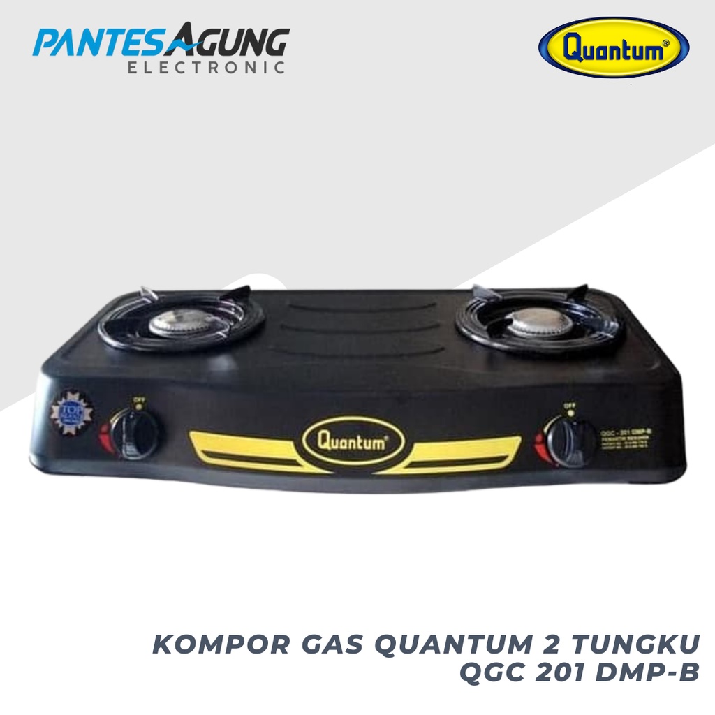 Kompor Gas Quantum 2 Tungku QGC 201 DMP-B