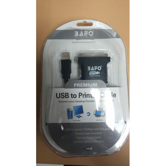 USB TO PARALEL BAFO ORIGINAL