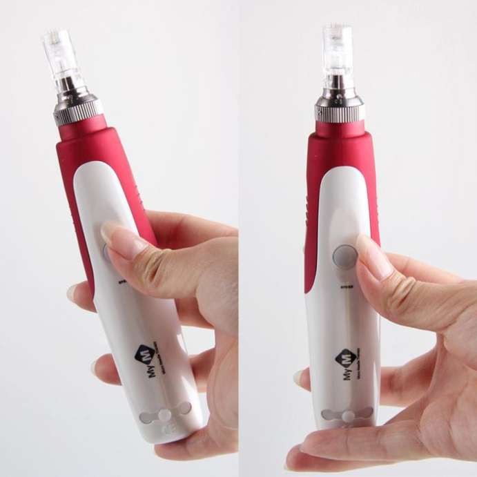 Electric derma pen mym alat buat bb glow penghilang bopeng dermapen