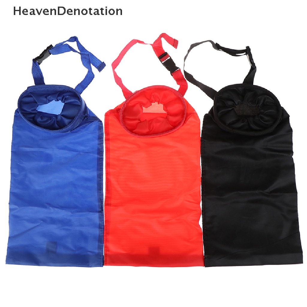 [HeavenDenotation] Car trash can garbage hanging bag holder container auto back seat storage bags