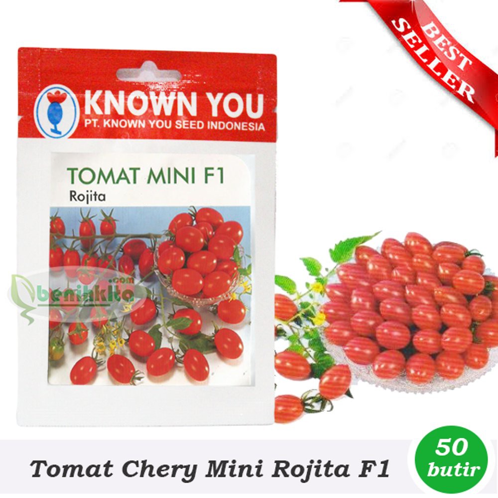 Benih/Bibit Tomat Cherry Mini Rojita F1 (Known You Seed) Limited