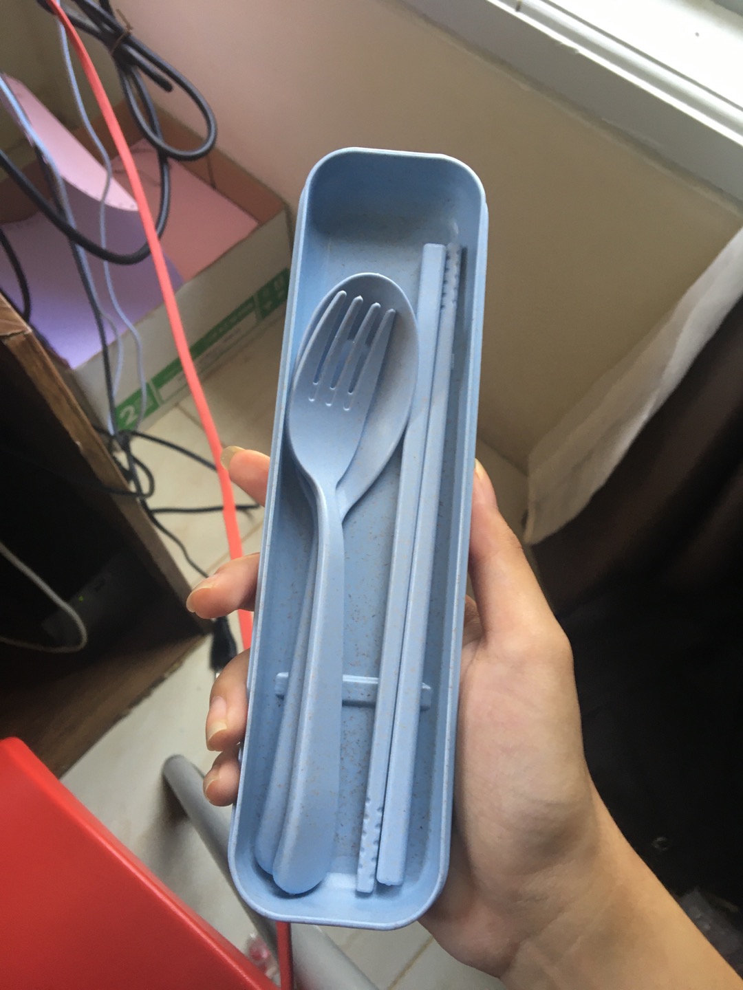 Alat Makan Set Bahan Jerami