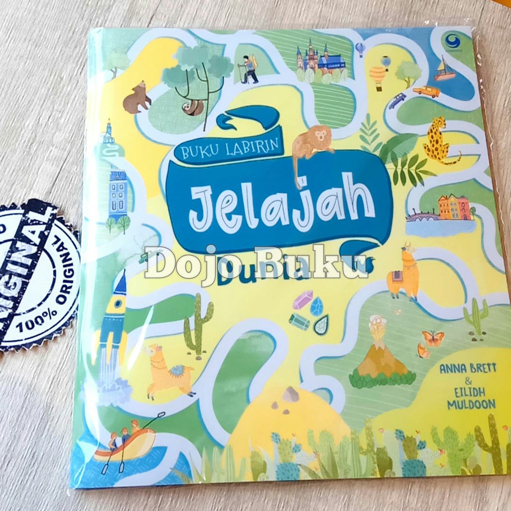 Buku Labirin Jelajah Dunia by Anna Brett &amp; Eilidh Muldoon