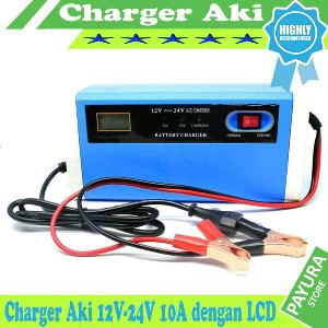 Charger Aki   Cas Aki Otomatis 10A Bisa Cas sampai Aki 120 Ampere