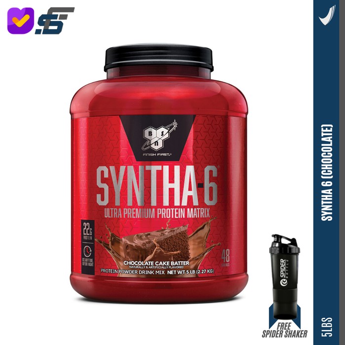 BSN SYNTHA 6 SYNTHA6 5 LBS WHEY PROTEIN CASEIN