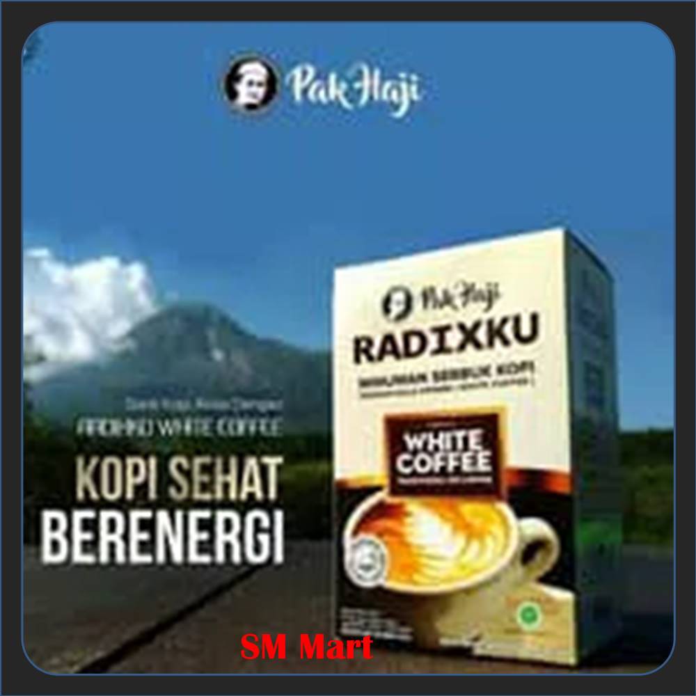 Radixku Whitecoffe Pak Haji Radix Kopi Herbal Penambah Stamina Pria