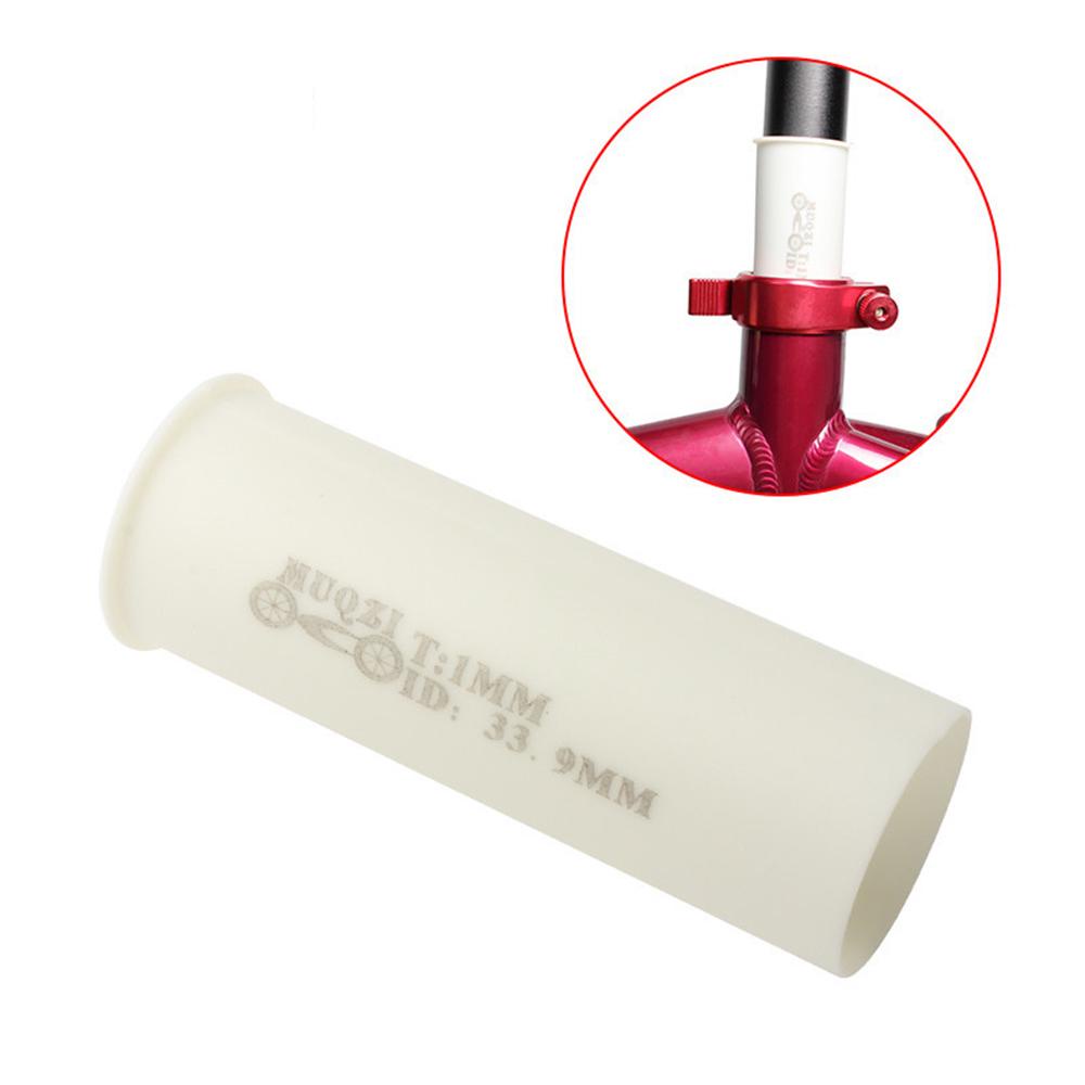 Lanfy Mengurangi Lengan MTB 33.9mm Kursi Post Adaptor Bersepeda Aksesoris Seatpost Cover Pelindung