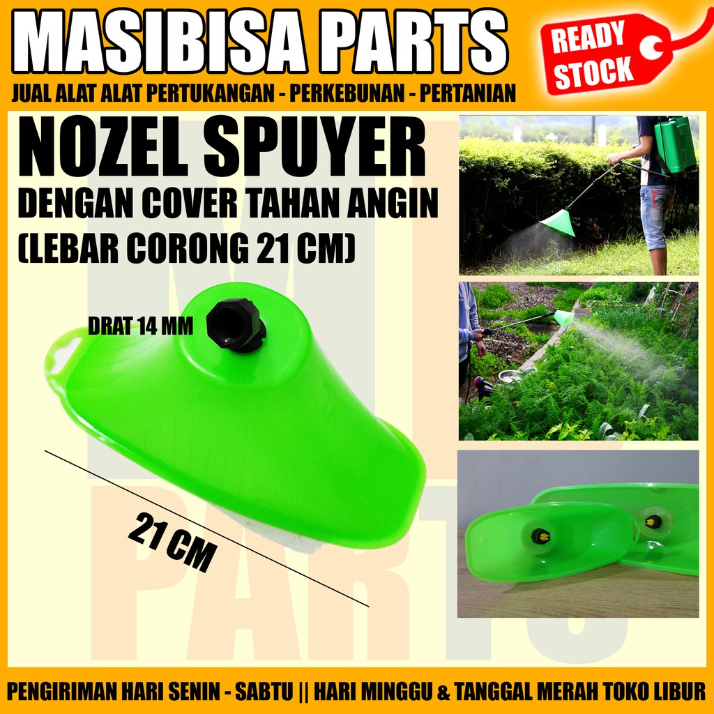 SPUYER / NOZZLE SPRAYER / NOZEL PLASTIK CORONG ANTI ANGIN KECIL