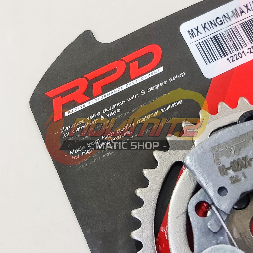 Gigi Sentrik Timing Gear RPD Yamaha NMAX Aerox 155 MX King Lexi