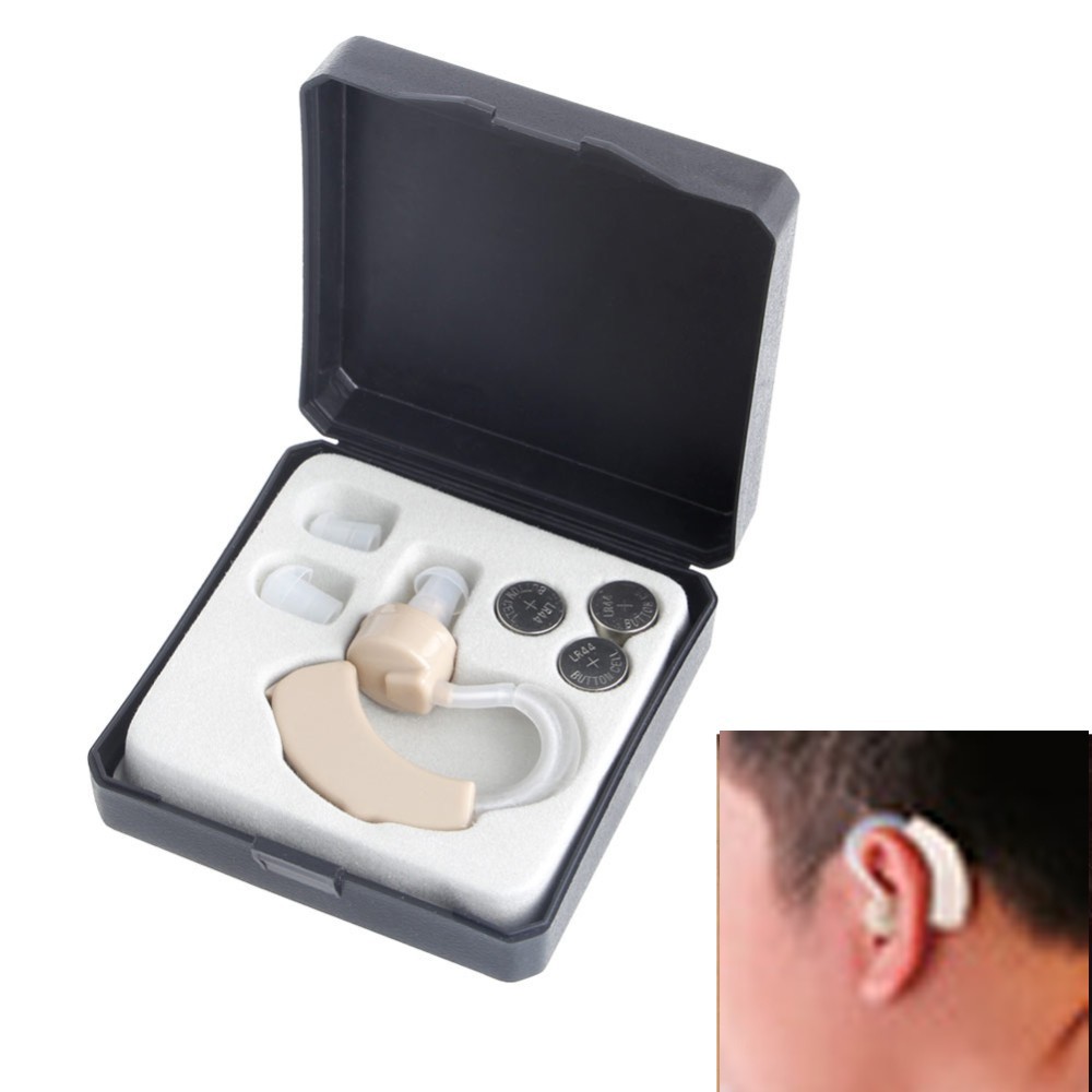 Cyber Sonic Alat Bantu Dengar Hearing Aid JZ-1088A Alat Pendengaran Dewasa Anak2 Model Gantung Beige 7RHR0CBE Grab Medan