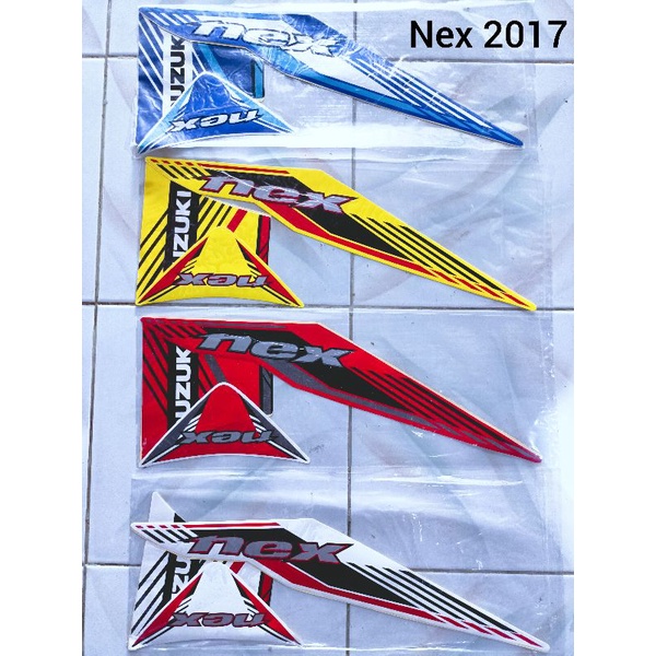 Striping Suzuki Nex 2017 | stiker bodi motor suzuki nex