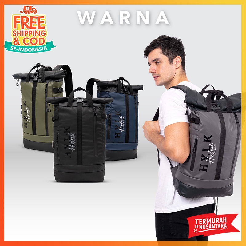 [BISA COD] TAS RANSEL BACKPACK PRIA TAS GUNUNG OUTDOOR PUNGGUNG PRIA COWOK WATERPROOF ANTI AIR KEREN