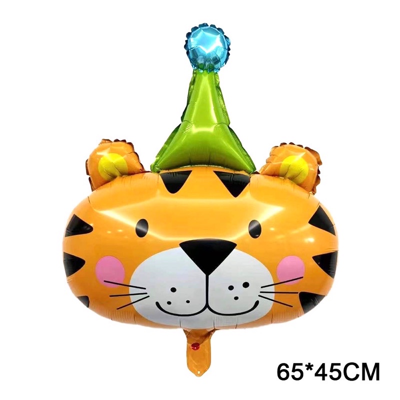 BALON FOIL MACAN TOPI