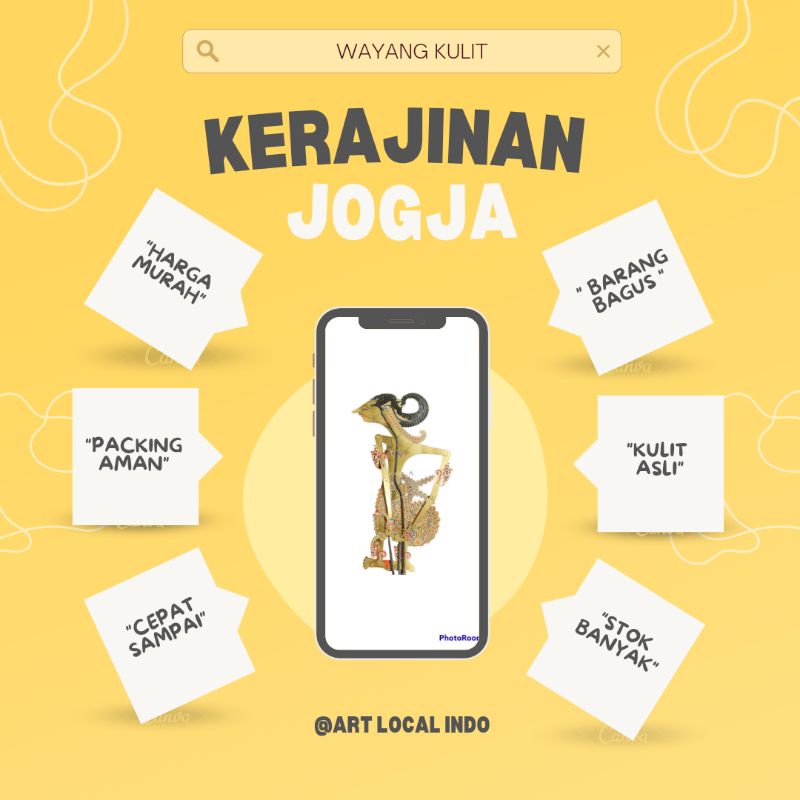 Wayang kulit Nakula dan Sadewa Alusan standar pedalangan