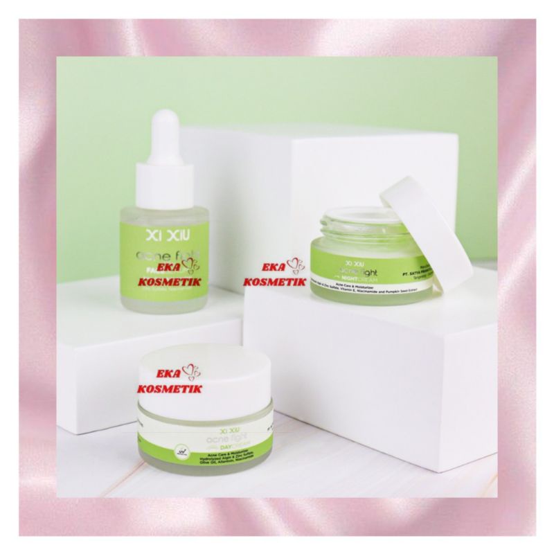 ❣️ EKA KOSMETIK CIREBON ❣️ Xi XiU ACNE FIGHT SERIES