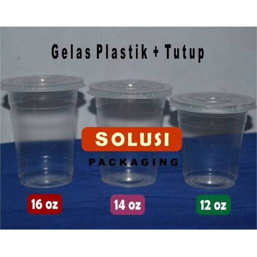 

KEMASAN GELAS PLASTIK BENING / GELAS POP ICE