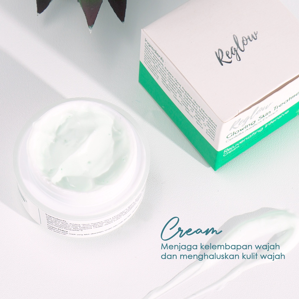 AGEN RESMI - REGLOW REJUVENATING INTENSTIVE CREAM JERAWAT dan FLEK -  RE GLOW SKINCARE ORIGINAL KRIM JERAWAT