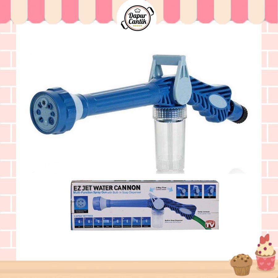 DapurCantik Selang Semprotan Cuci Mobil Selang Outdoor Ez Jet Water Cannon Original - D45