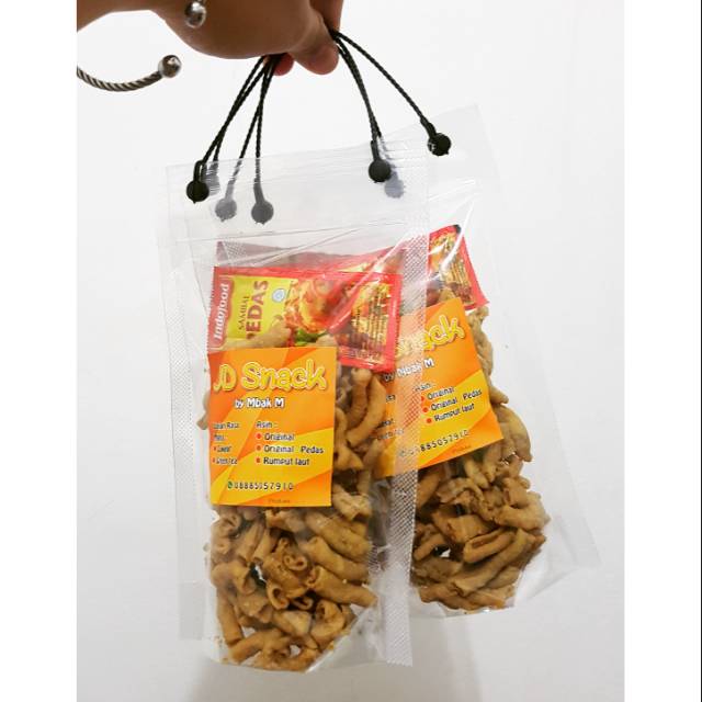 

Kripik Usus Saset [Dino Jualan]