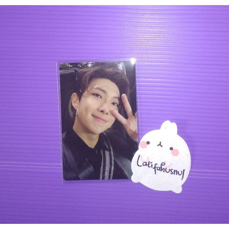 WTT TRADE OFFICIAL PHOTOCARD PC RM NAMJOON BTS ROUTE MOTS MCB PB MAP OF THE SOUL ON:E PHOTOOBOOK TO 