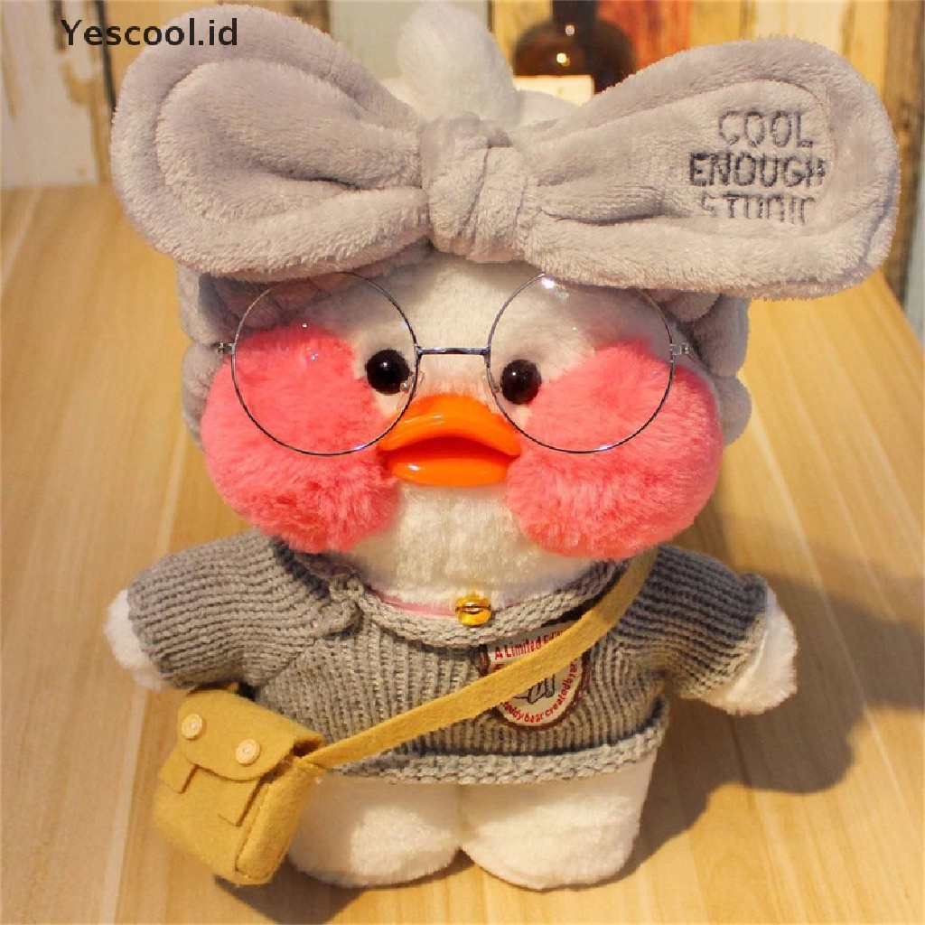 (Yescool) Boneka Bebek Kuning Kecil 30cm Gaya Korea Bahan Hyaluronic Acid