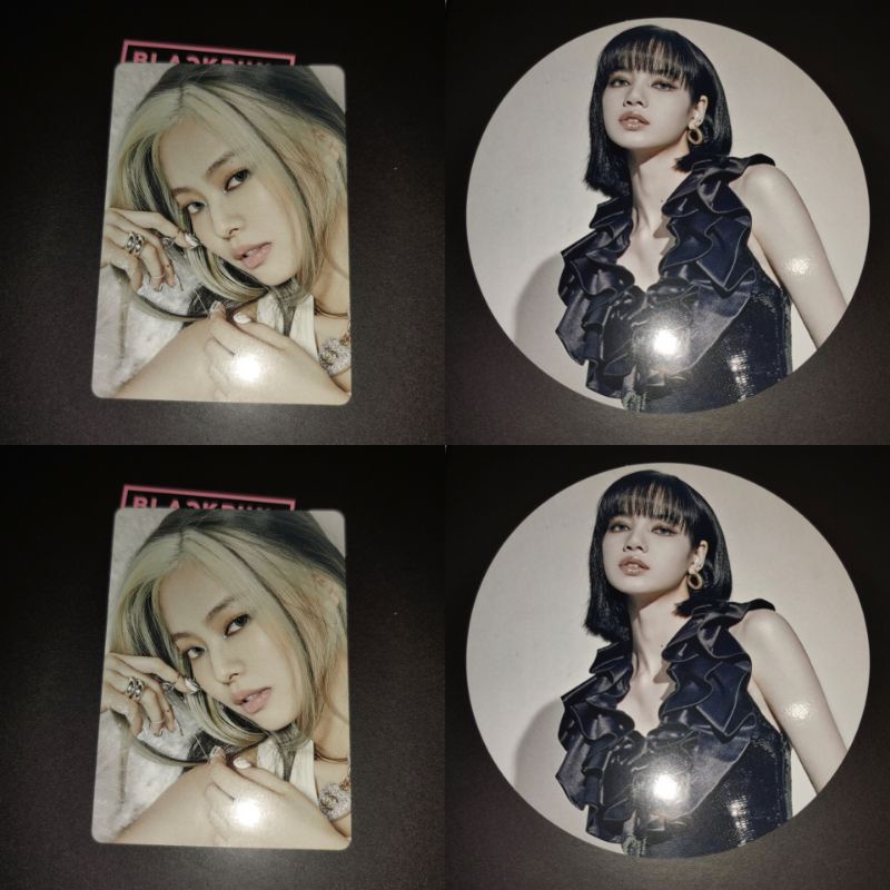 Photocard / Circle Card BLACKPINK The Album Jp Ver. Limited Edition A Jennie Lisa Big Card Japan
