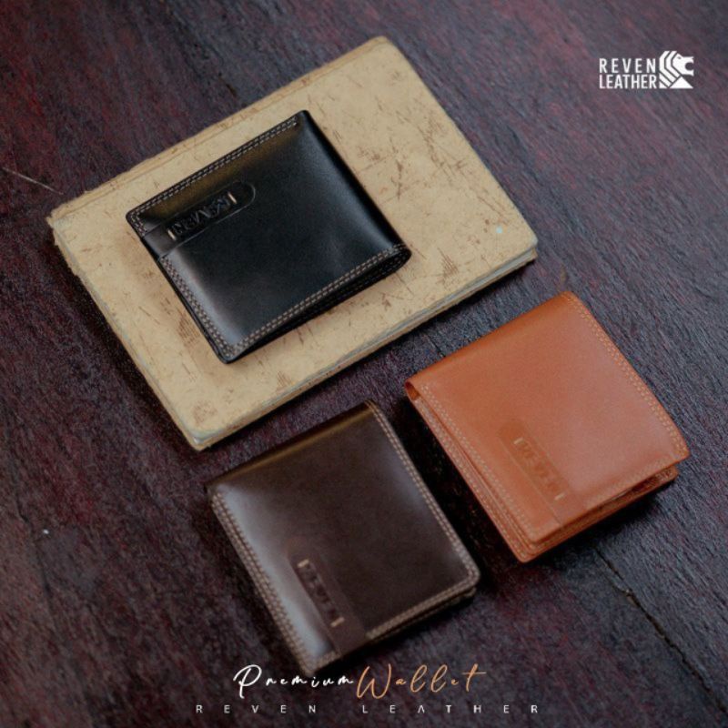 Fashion Dompet Pria Bahan Kulit Asli Premium Branded Dompet Kulit Terbaru Original Wallet Cowok Ori